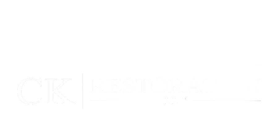 CK Restoration Logo White