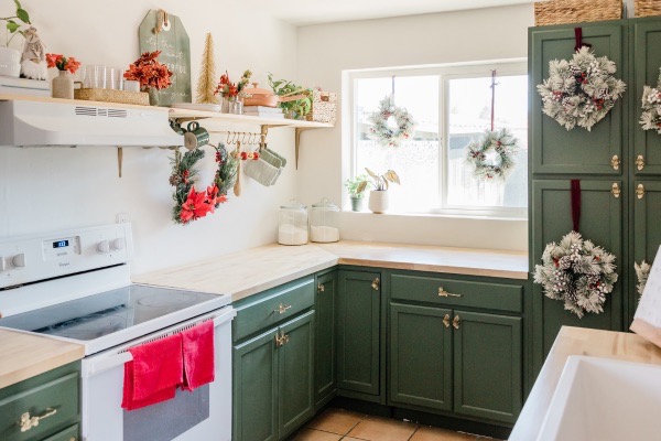 kitchen updates for christmas and holiday decor