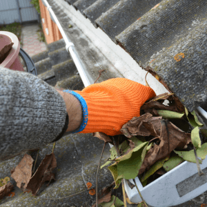 prevent water damage maintain gutters